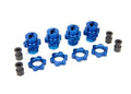 Traxxas 6856X - Wheel Hubs Splined 17Mm Short (4)/ Wheel Nuts Splin (7622654492909)