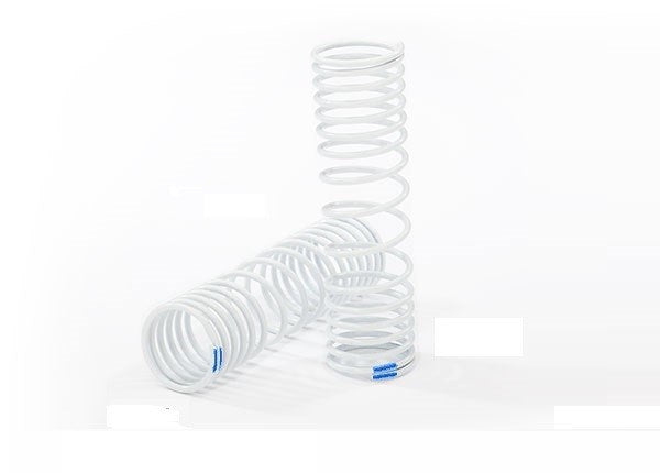 Traxxas 6868 - Springs Rear (Progressive +20% Rate Blue) (2)