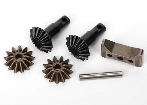 Traxxas 6882X - Gear set differential (output gears (2)/ spider gears (2)/ spider gear shaft carrier support) - Hobby City NZ