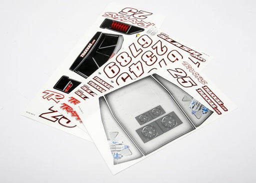 Traxxas 7013 - Decal Sheets 1/16 Slash - Hobby City NZ