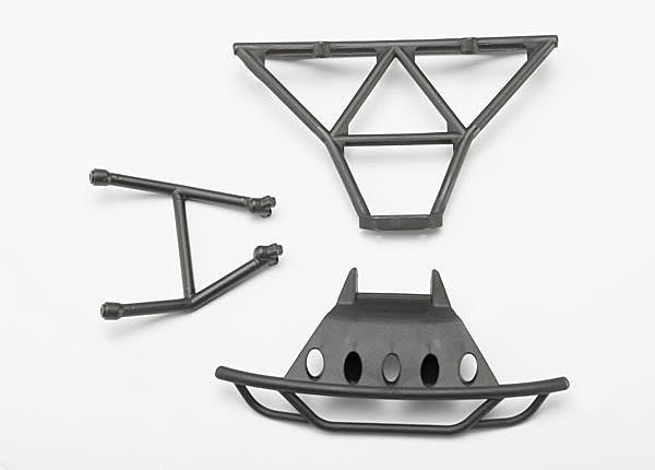 Traxxas 7035 - Bumpers Front (1)/ Rear (1)/ 2.5X14Mm Cs(2) (1/16 Slash)