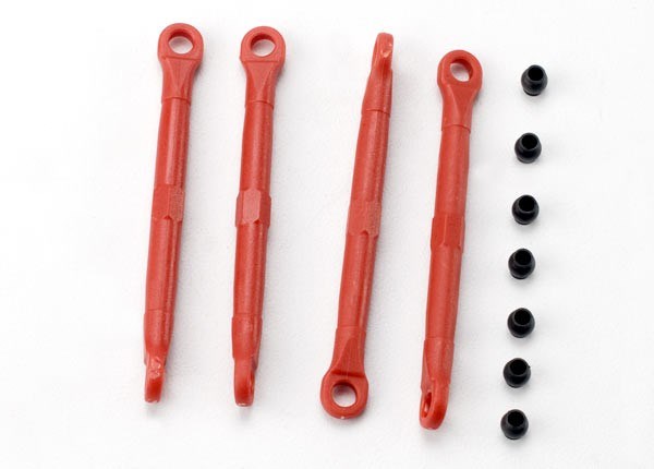 Traxxas 7038 - Toe link front & rear (molded composite) (4)/ hollow balls (8) (1/16 Slash) (769127809073)
