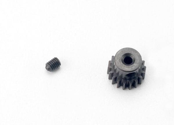 Traxxas 7041 - Gear 18-T pinion (48-pitch 2.3mm shaft)/ set screw - Hobby City NZ