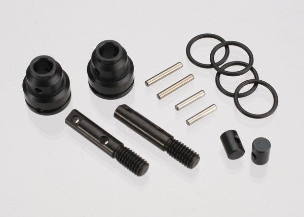 Traxxas 7055 - Rebuild kit steel constant-velocity driveshafts (includes pins o-rings stub axles for driveshafts assemblies)