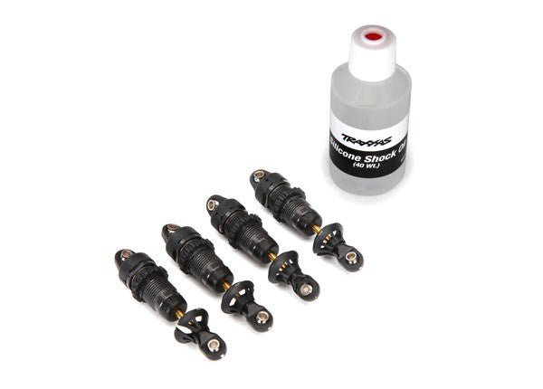 Traxxas 7061X - Shocks Gtr Hard Anodized W/Tin Shafts (769277722673)
