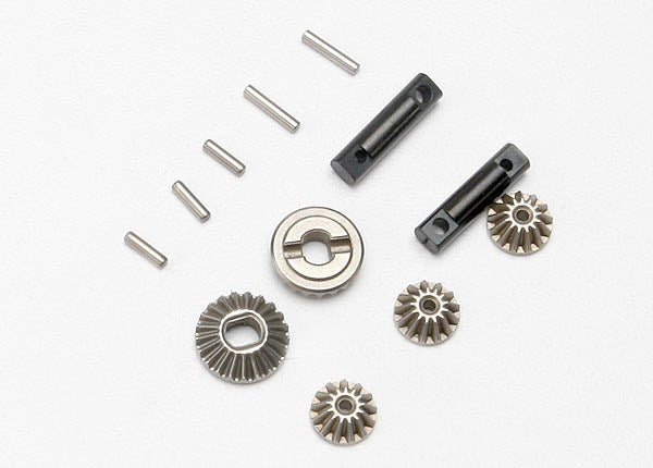 Traxxas 7082 - Gear Set Differential (Output Gears (2)/ Spider Gears (3))/ differential output shafts (2)/ 1.5x6mm pin (3)/ 1.5x8mm pin (2)