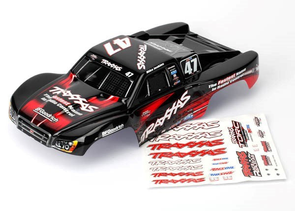 zTraxxas 7085 - Body Mike Jenkins #47 1/16 Slash (Painted Decals Applied) - Hobby City NZ