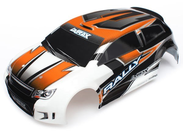 Traxxas 7517 - Body Latrax 1/18 Rally Orange (Painted)/ Decals