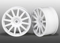 Traxxas 7571 - Wheels 12-Spoke (White) (2) (769135149105)