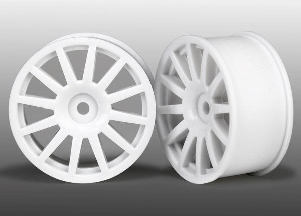 Traxxas 7571 - Wheels 12-Spoke (White) (2) (769135149105)