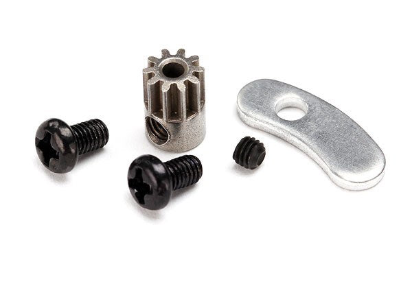 Traxxas 7645 - Gear 10-T Pinion / Set Screw (769135738929)