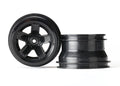 Traxxas 7671 - Wheels Teton (black) (2) (769136099377)