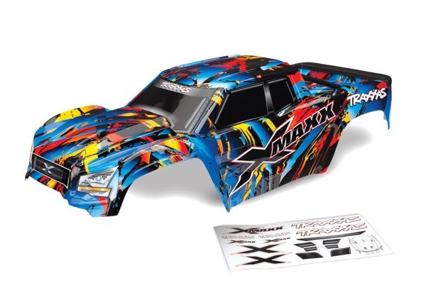 Traxxas 7711T Body X-Maxx Rock n Roll Assembled