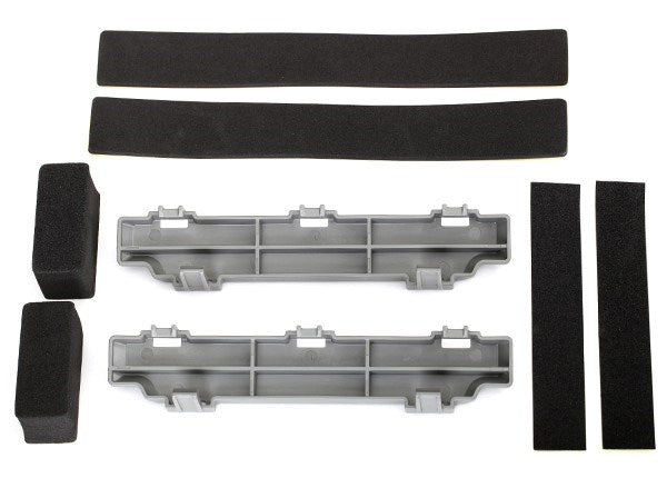 Traxxas 7717X - Spacer battery compartment (2)/ foam blocks (4)/ foam pad (2)