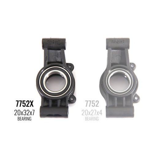 Traxxas 7752X - Carriers stub axle (left and right) (requires 20x32x7 ball bearings) - Hobby City NZ