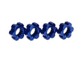 Traxxas 7756X - Wheel hubs hex aluminum (blue-anodized) (4) (769284571185)