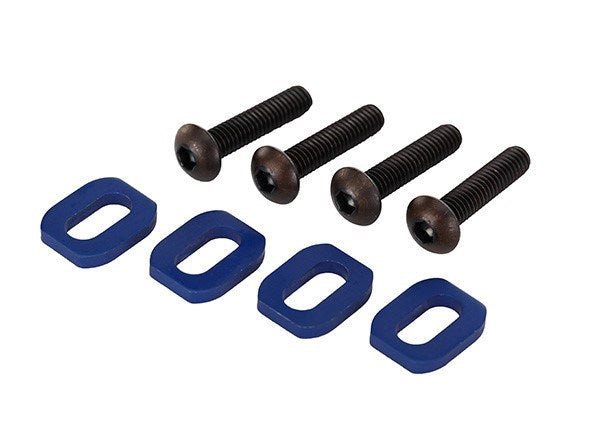 Traxxas 7759-BLK Aluminum Motor Mount Washers (4) (8827962458349)