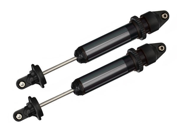 Traxxas 7761A Shocks GTX aluminum (black-anodized) (fully assembled w/o springs) (2)