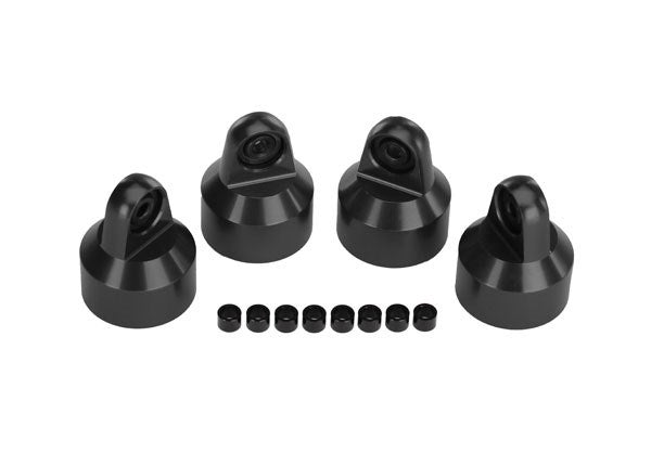 Traxxas 7764X -  Shock Caps Aluminum (Hard-Anodized Ptfe-Coated)