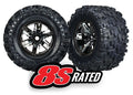 Traxxas 7772A -  Tires & Wheels Assembled Glued (769285554225)