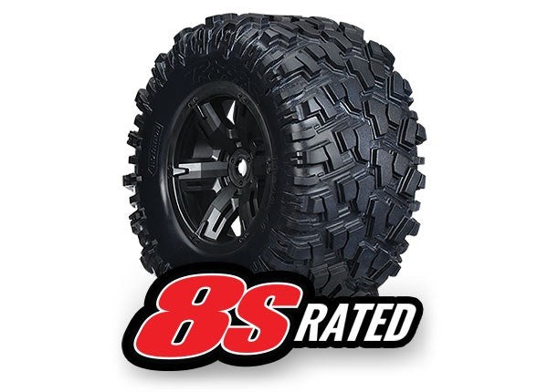 Traxxas 7772X - Tires & Wheels Assembled Glued (7540683636973)