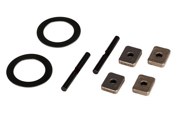 Traxxas 7783 - Spider Gear Shaft (2)/ Spacers (4)/ 16X23.5X.5mm TW (2) (769138753585)