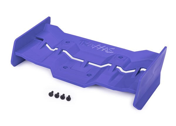 Traxxas 7821X Wing blue/ 4x12mm FCS (4) (8150705307885)
