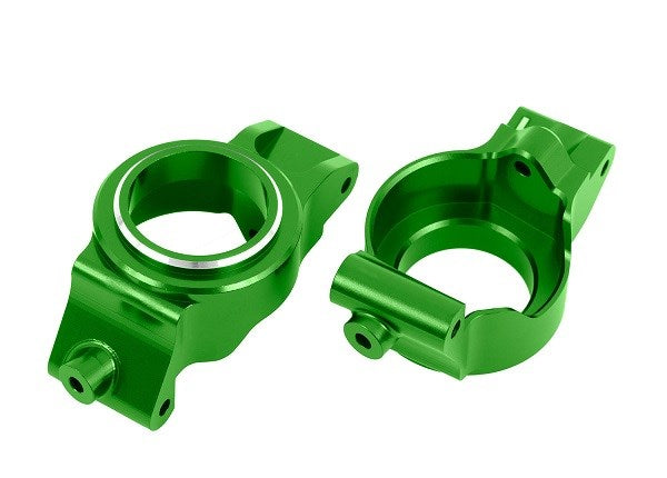 Traxxas 7832 Caster blocks (c-hubs) 6061-T6 aluminum (green-anodized) - Hobby City NZ