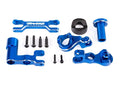 Traxxas 7843 Steering bellcranks / draglink (6061-T6 aluminum blue-anodized) (8312742936813)
