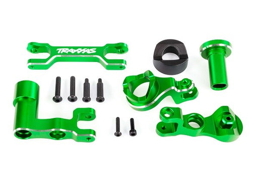 Traxxas 7843 Steering bellcranks / draglink (6061-T6 aluminum green-anodized) - Hobby City NZ