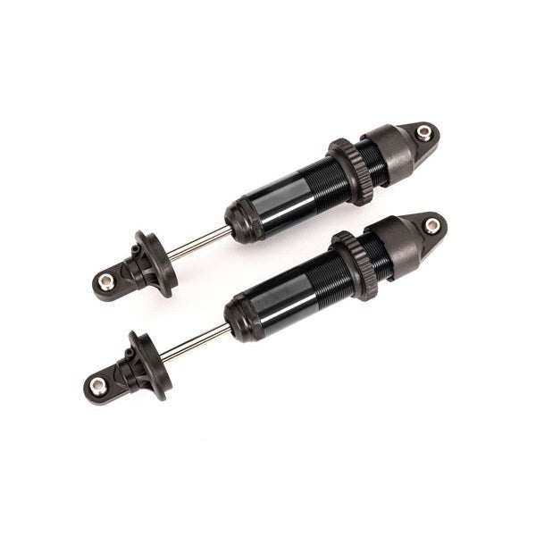 Traxxas 7861A - Shocks GTX medium (aluminum black-anodized) (fully assembled w/o springs) (2) (8150706585837)