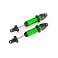 Traxxas 7861G - Shocks GTX medium (aluminum green-anodized) (fully assembled w/o springs) (2) (8150706618605)