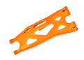 Traxxas 7893T Suspension arm lower orange (1) (right front or rear) (8120445665517)