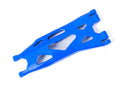 Traxxas 7893X Suspension arm lower blue (1) (right front or rear) (8120445731053)
