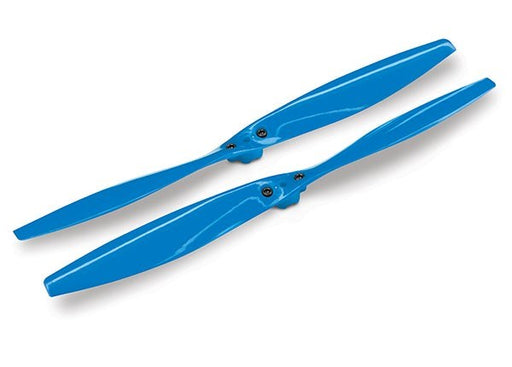 Traxxas 7929 - Rotor Blade Set Blue (2) (With Screws) - Hobby City NZ