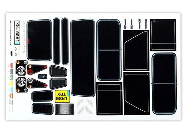 Traxxas 8012 - Decals Land Rover Defender (769141211185)