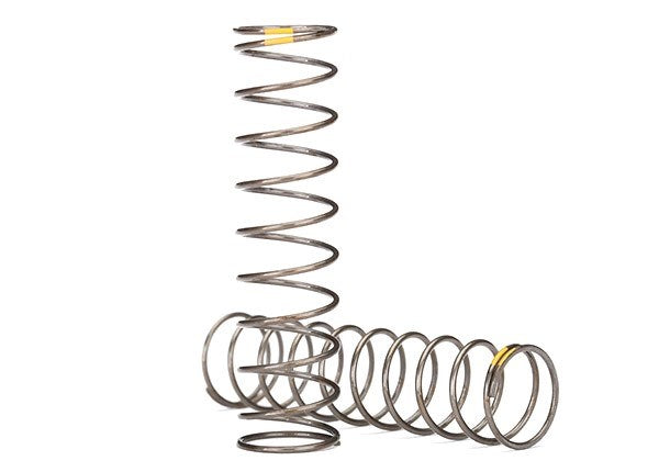 Traxxas 8042 - Springs Shock (Natural Finish) (GTS) (0.22 Rate Yellow Stripe) (2)