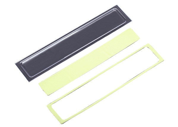 Traxxas 8077 - Tailgate panel insert (clear requires painting)/ adhesive foam tape (2) (fits #8010 body) (789137326129)