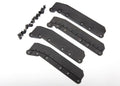 Traxxas 8081 Fender extensions (4)/ 3x8 flat-head screws (24) (requires #8080 narrow inner fenders) (7650717565165)