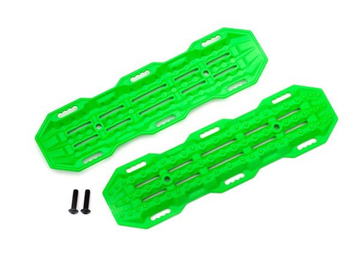 Traxxas 8121G Traction boards green/ mounting hardware - Hobby City NZ