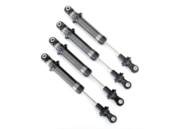 Traxxas 8160 - Shocks Gts Silver Aluminum (4) - Hobby City NZ