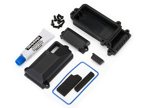 Traxxas 8224 - Box Receiver (Sealed)/ Wire Cover/ Foam Pads (769142161457)