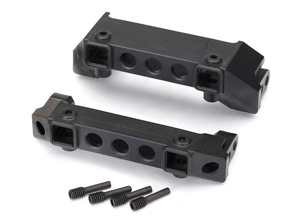 Traxxas 8237 -  Bumper Mounts Front & Rear/ Screw Pins (4) (769142587441)