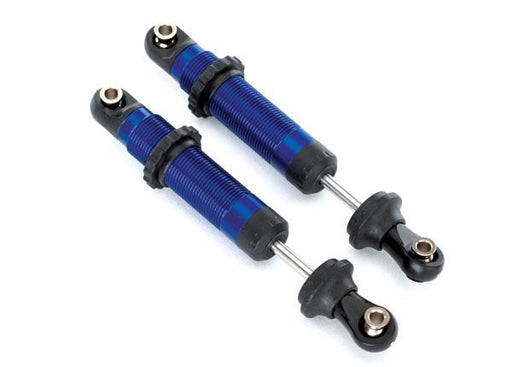 Traxxas 8260A - Shocks Gts Aluminum (Blue-Anodized) (Assembled With Spring Retainers) (2) - Hobby City NZ