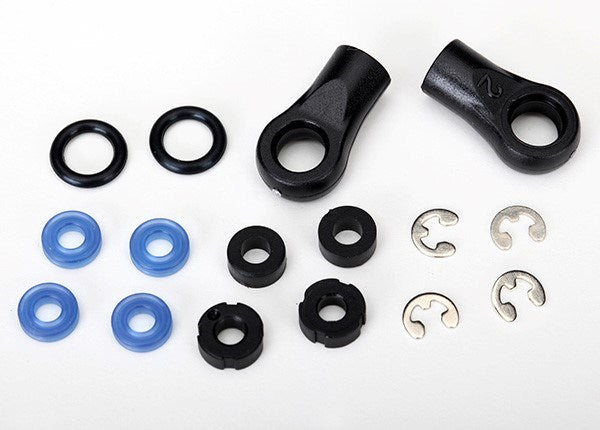 Traxxas 8262 - Rebuild kit TRX-4 shocks (x-rings o-rings pistons bushings e clips rod ends and travel limiters) (769143242801)