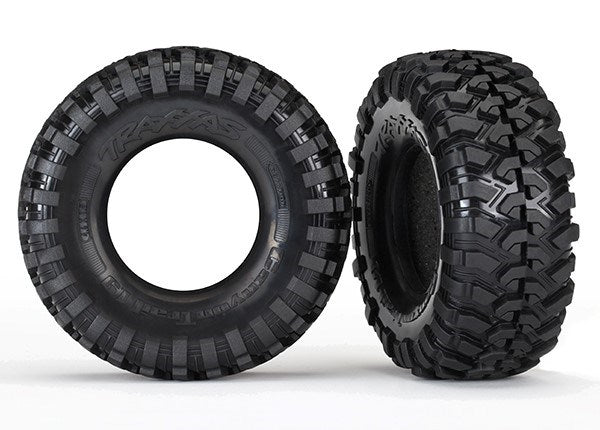 Traxxas 8270 -  Tires Canyon Trail 1.9/ Foam Inserts (2) - Hobby City NZ