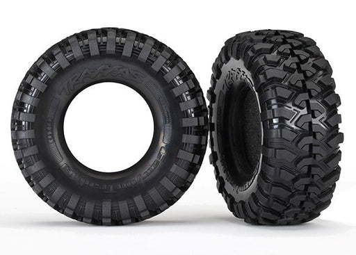 Traxxas 8270 -  Tires Canyon Trail 1.9/ Foam Inserts (2) - Hobby City NZ