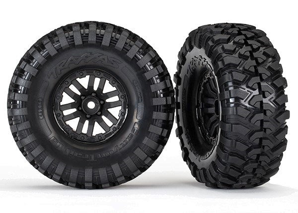 Traxxas 8272 - Tires And Wheels Assembled Glued (Trx-4 Wheels Canyon