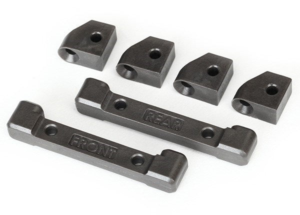 Traxxas 8334 - Mounts suspension arms (front & rear)/ hinge pin retainers (4)