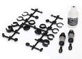 Traxxas 8360 - Ultra Shocks (gray) (short) (includes spring pre-load spacers) (2) (769145405489)